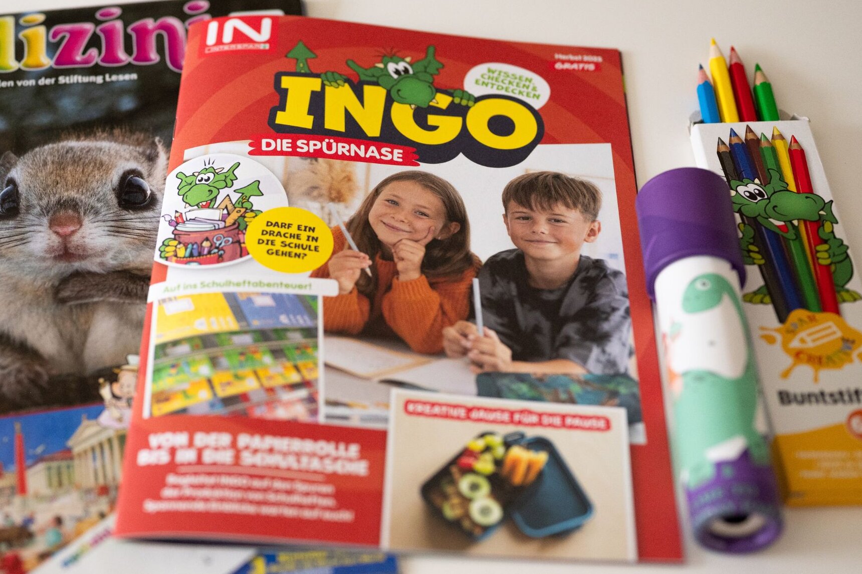 Das Kindermagazin INGO SPÜRNASE