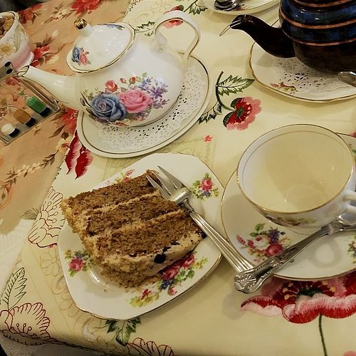 Cake and a nice cup of tea