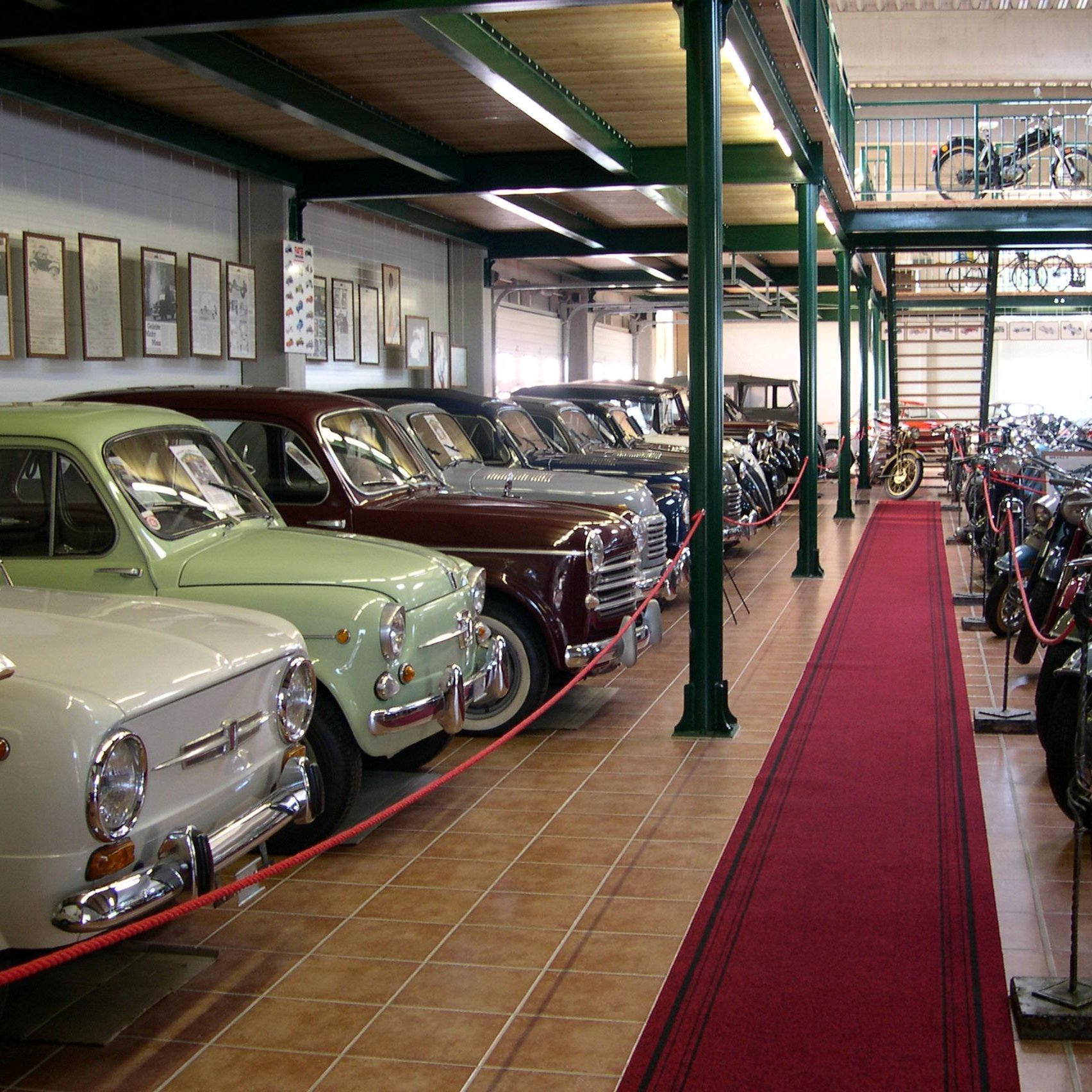 Old timers in Villach's Automotive Museum