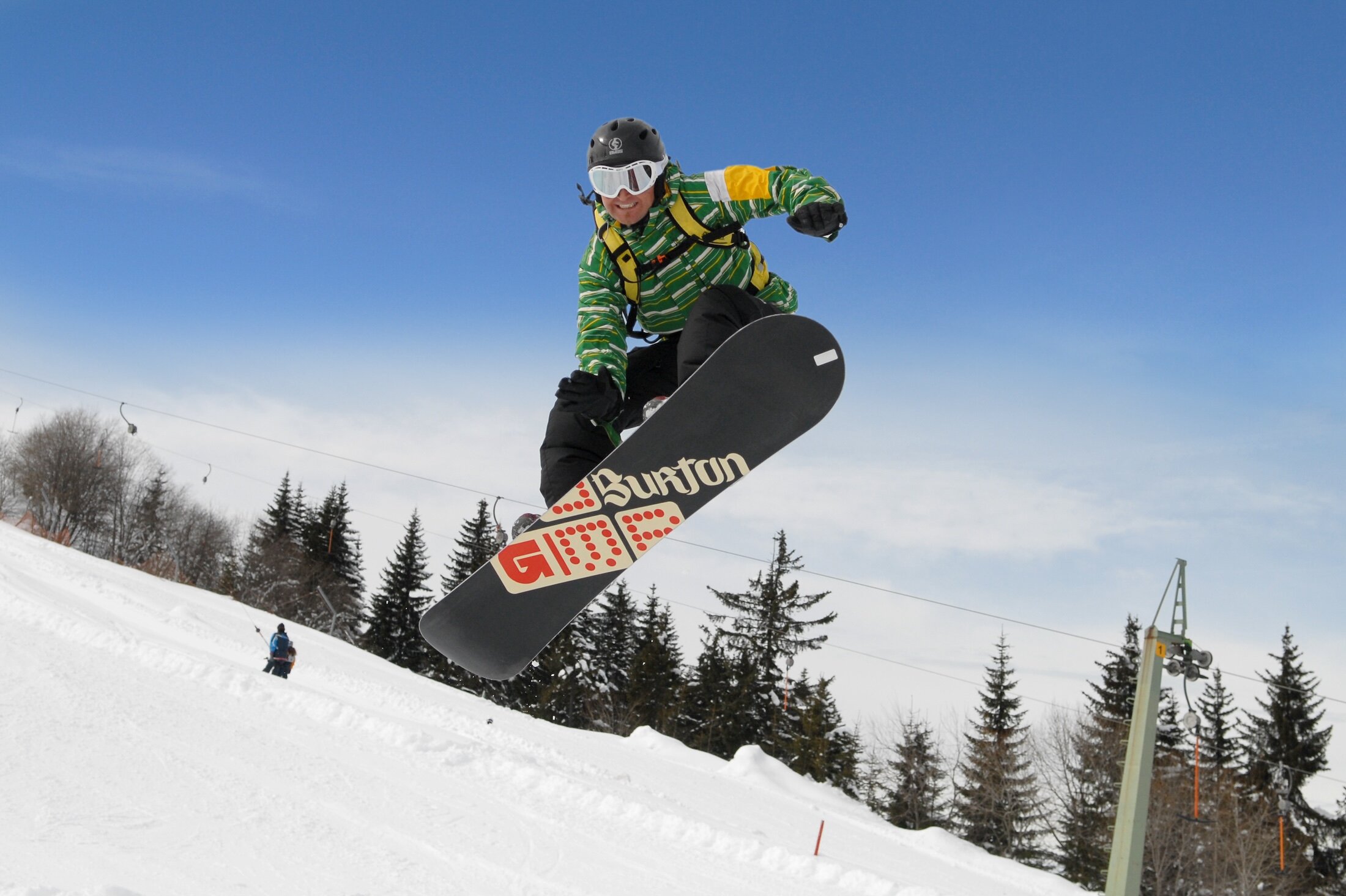 Snowboarding at Dreiländereck Skiing Resort