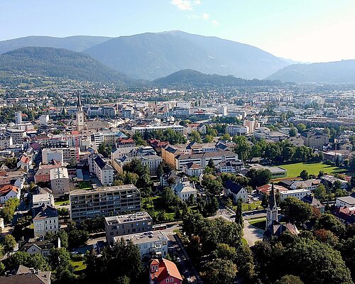 Panorama von Villach