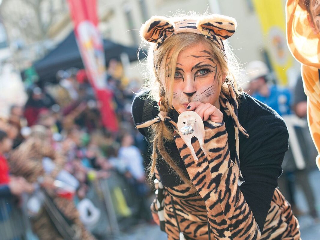 Fasching's parade in Villach