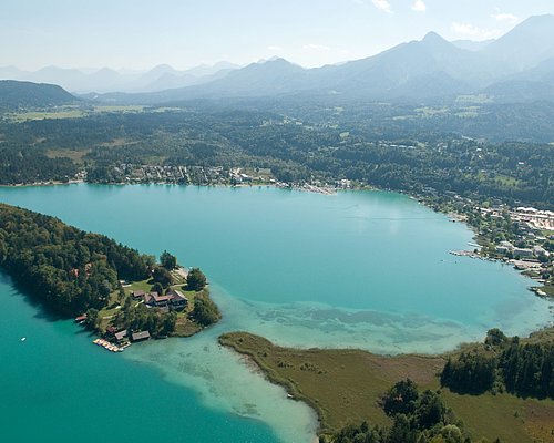 Blick auf den Faaker See