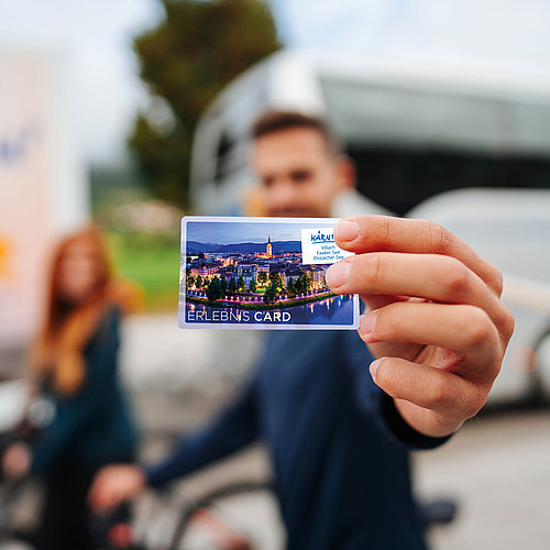 The Erlebnis Card of Villach for many activities