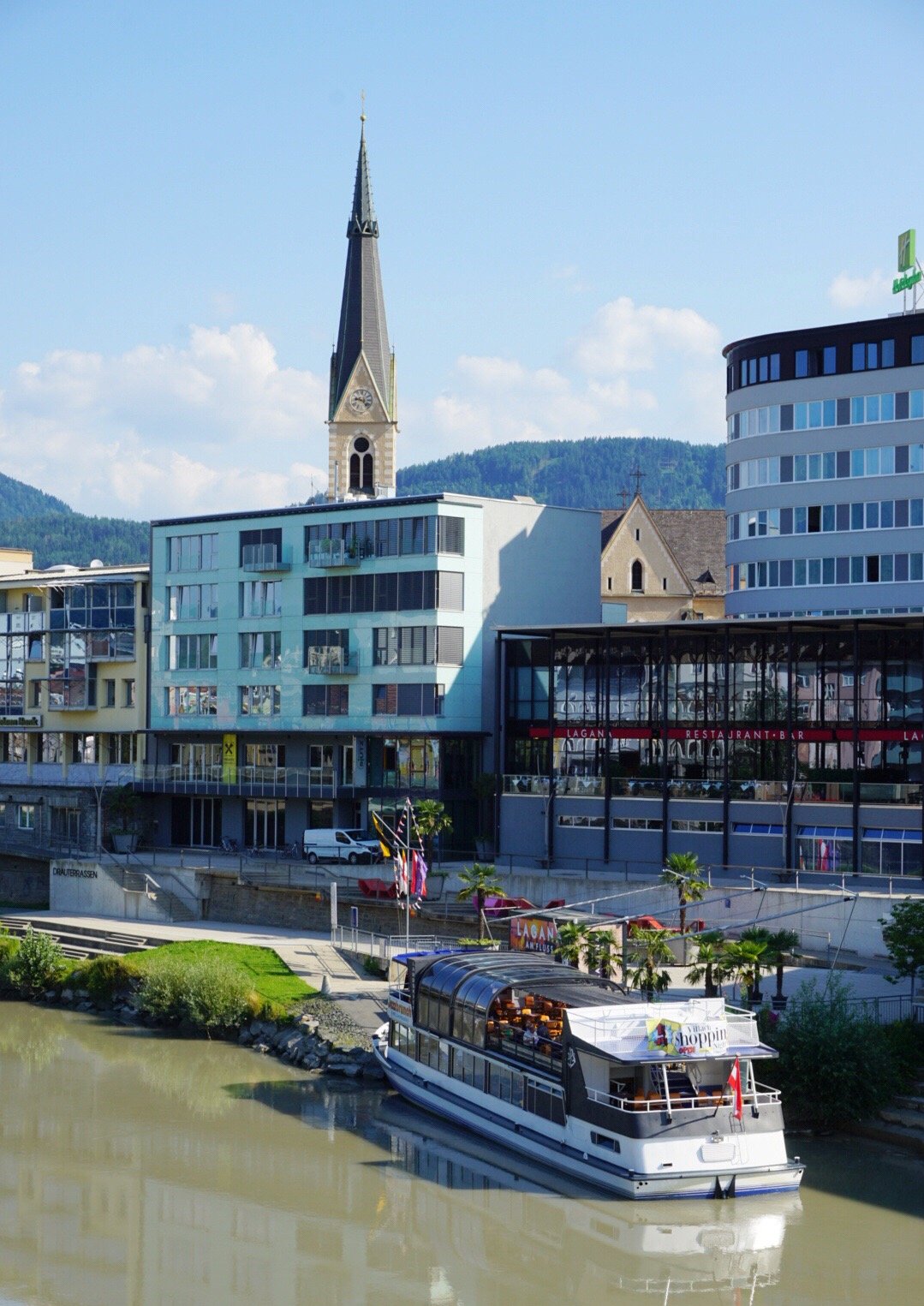 The theater ship of neuebuehne Villach