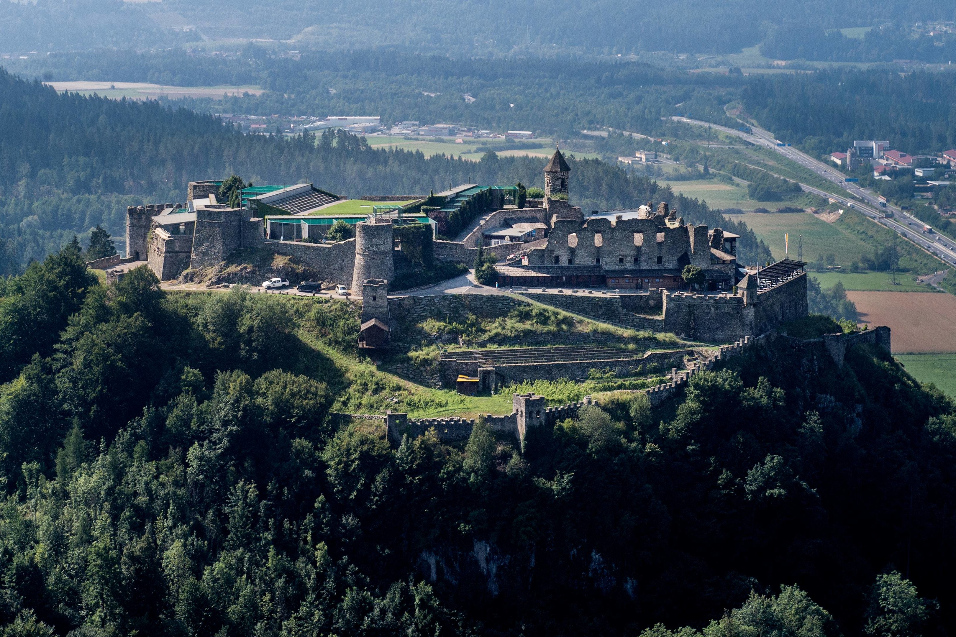 View onto the castle of Landskron