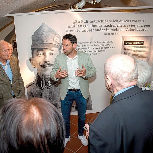 Ausstellungsführung im Stadtmuseum Villach