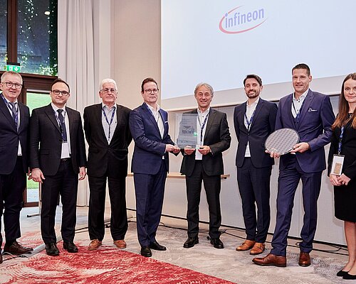 Gruppenfoto beim Industrial Excellence Award