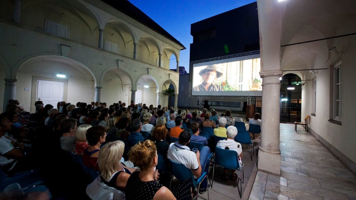 Cinema show at the Kinosommer series