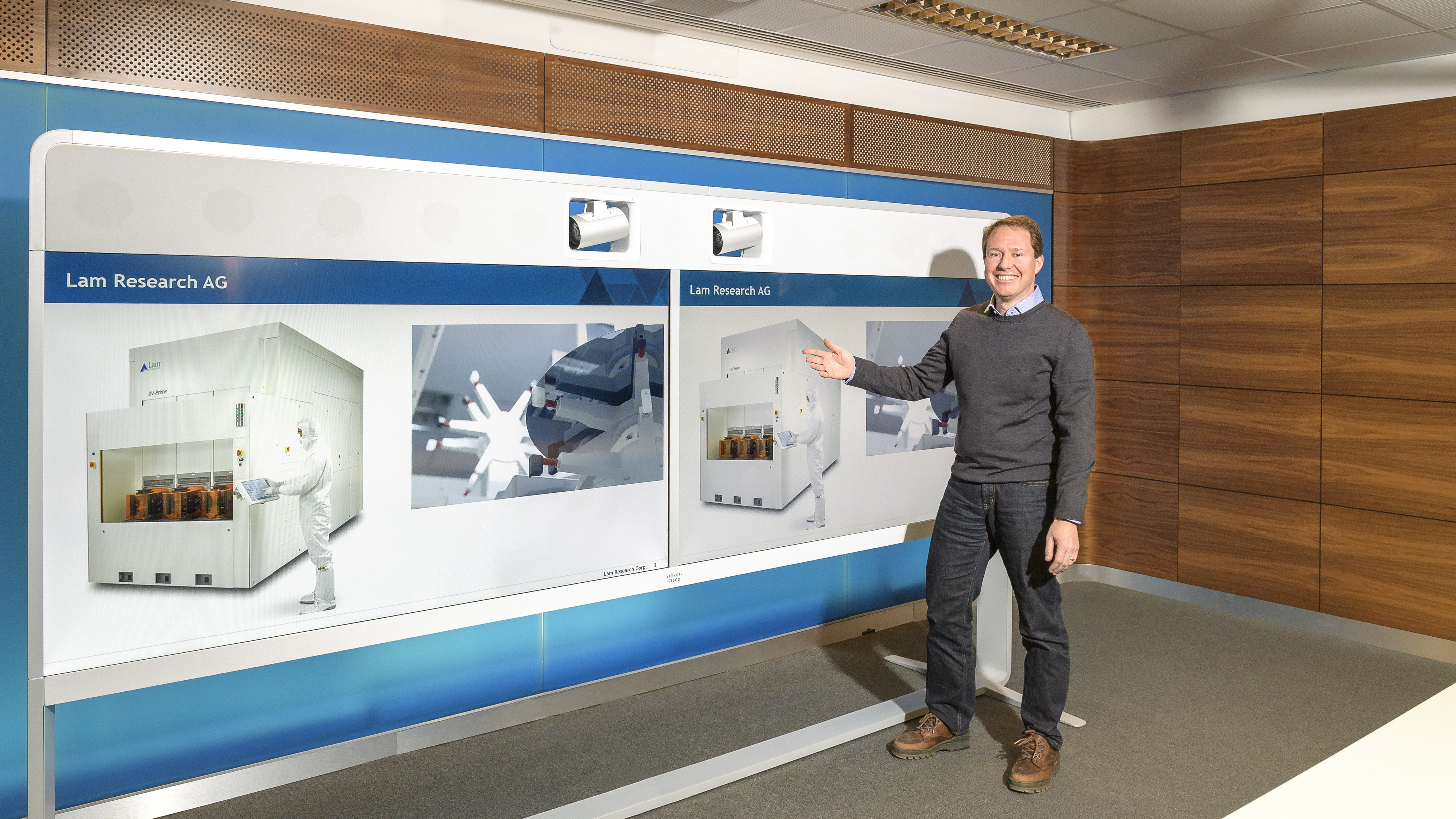 Blick hinter die Kulissen der Lam Research AG David Kretz präsentiert die Lam Research AG