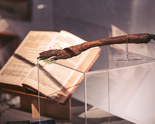 Historic artifacts in Villach's City Museum