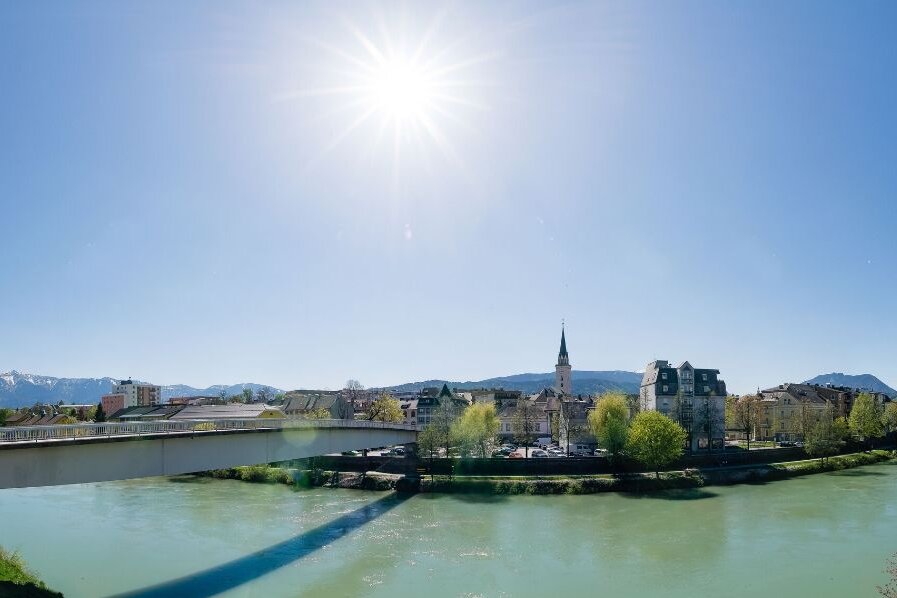 Panorama view of Villach
