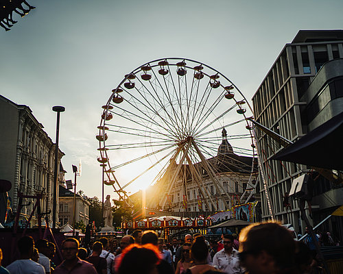 The big ferris wheel at the Villacher Kirchtag