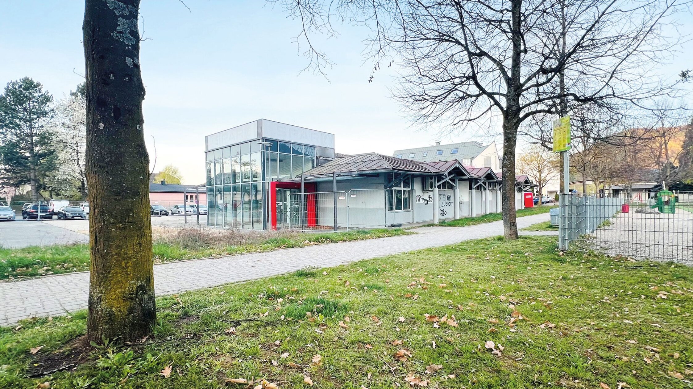 Leerstehende Supermarktfiliale in Landskron