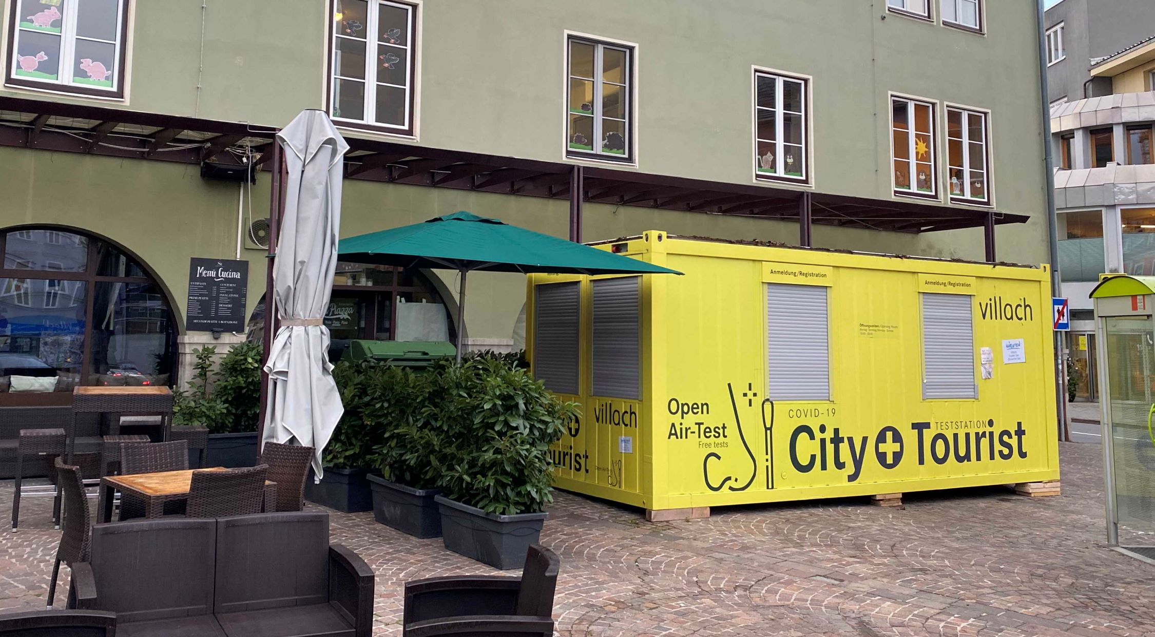 Test-Container in Villach