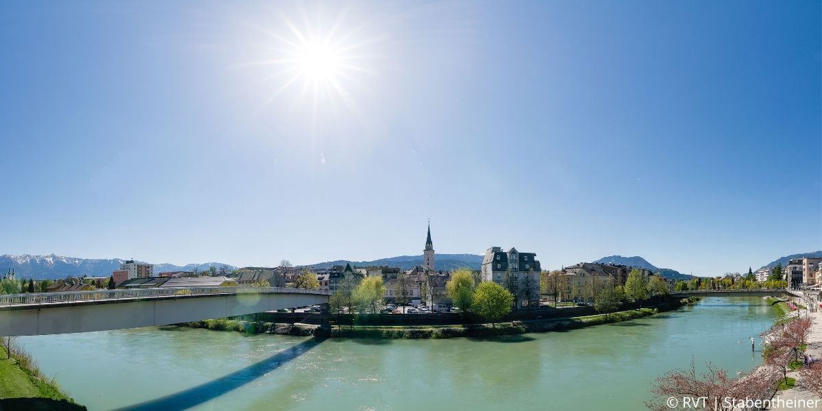 Panorama view of Villach