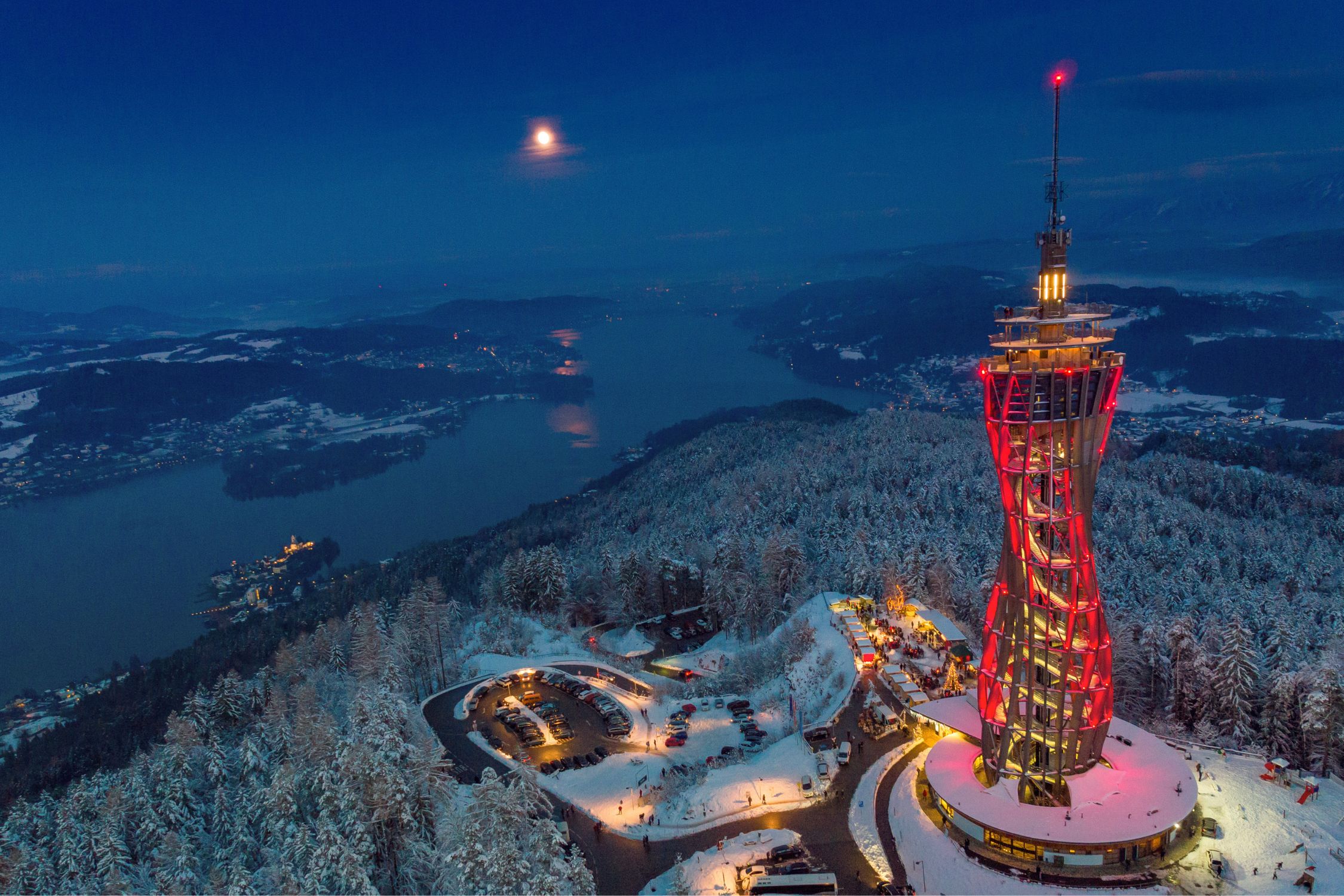 Der Pyramidenkogel im Winter