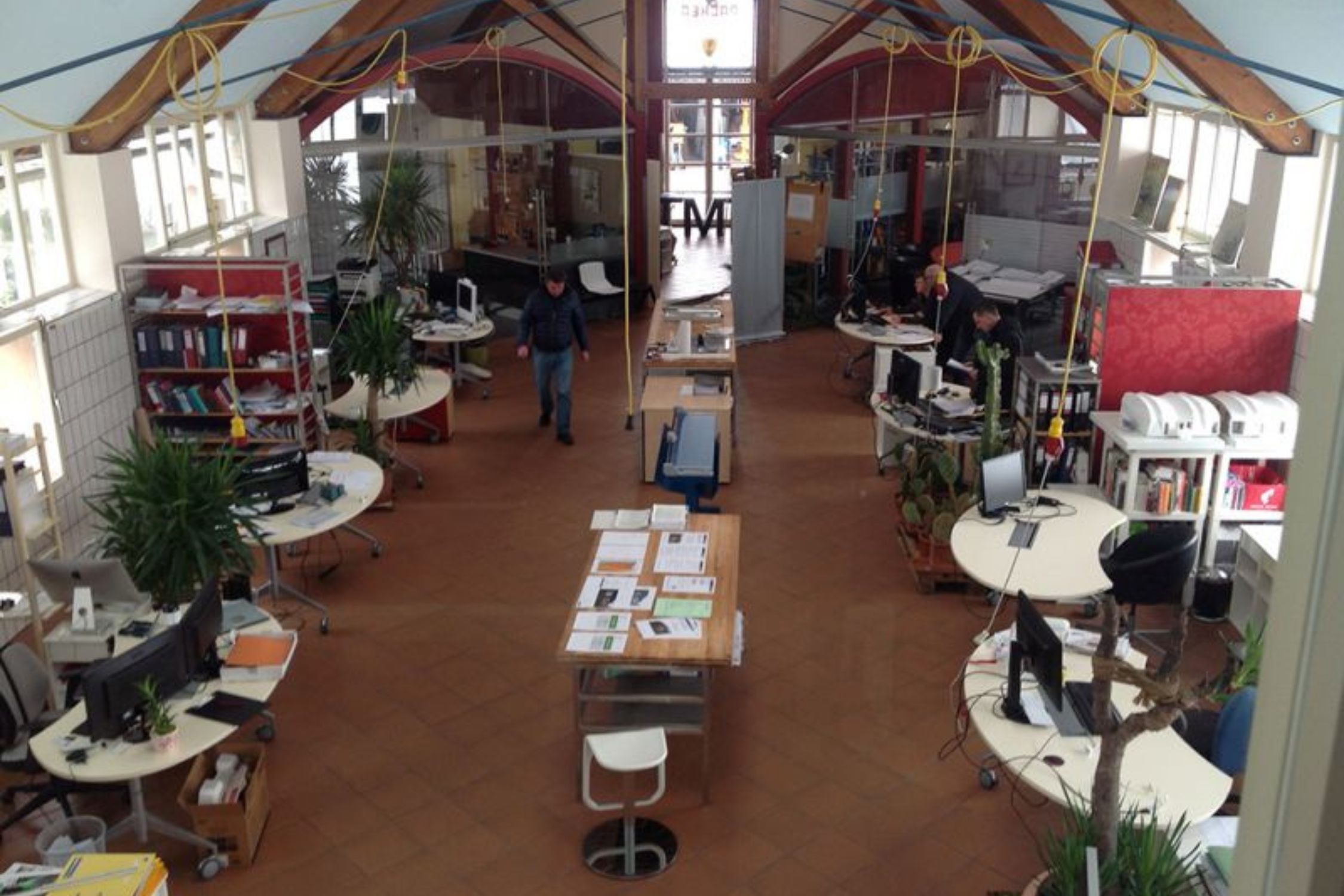 Work spaces of Bizfarm