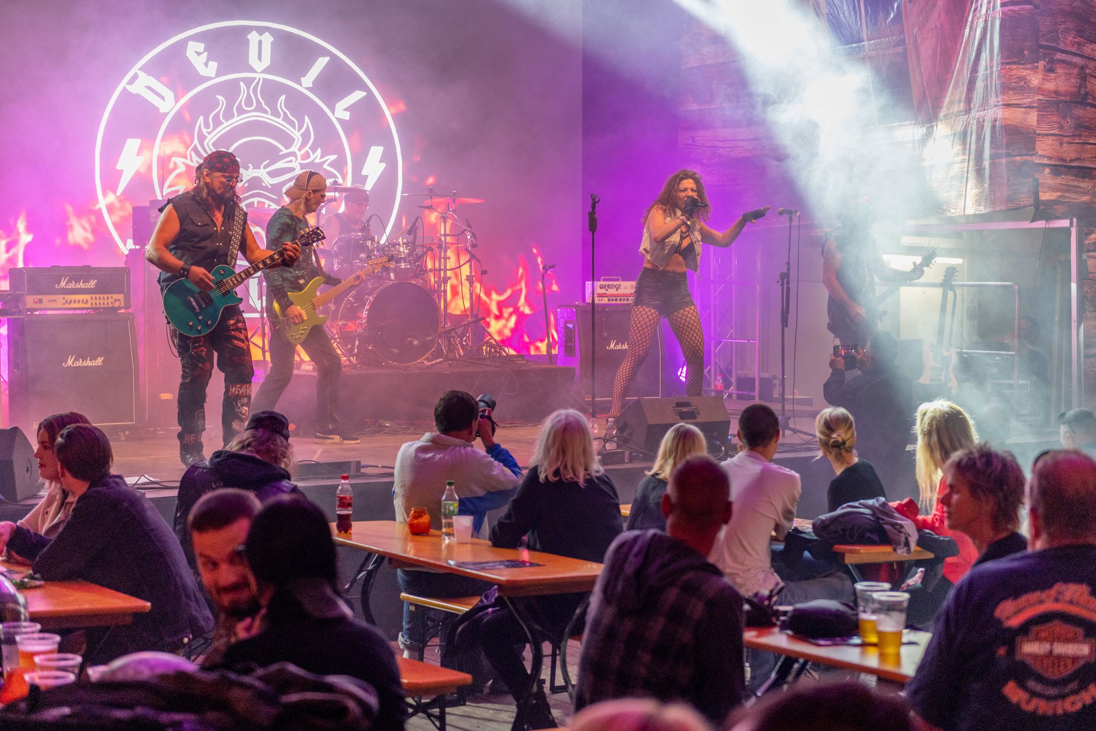 Live Konzert auf der Bike Week