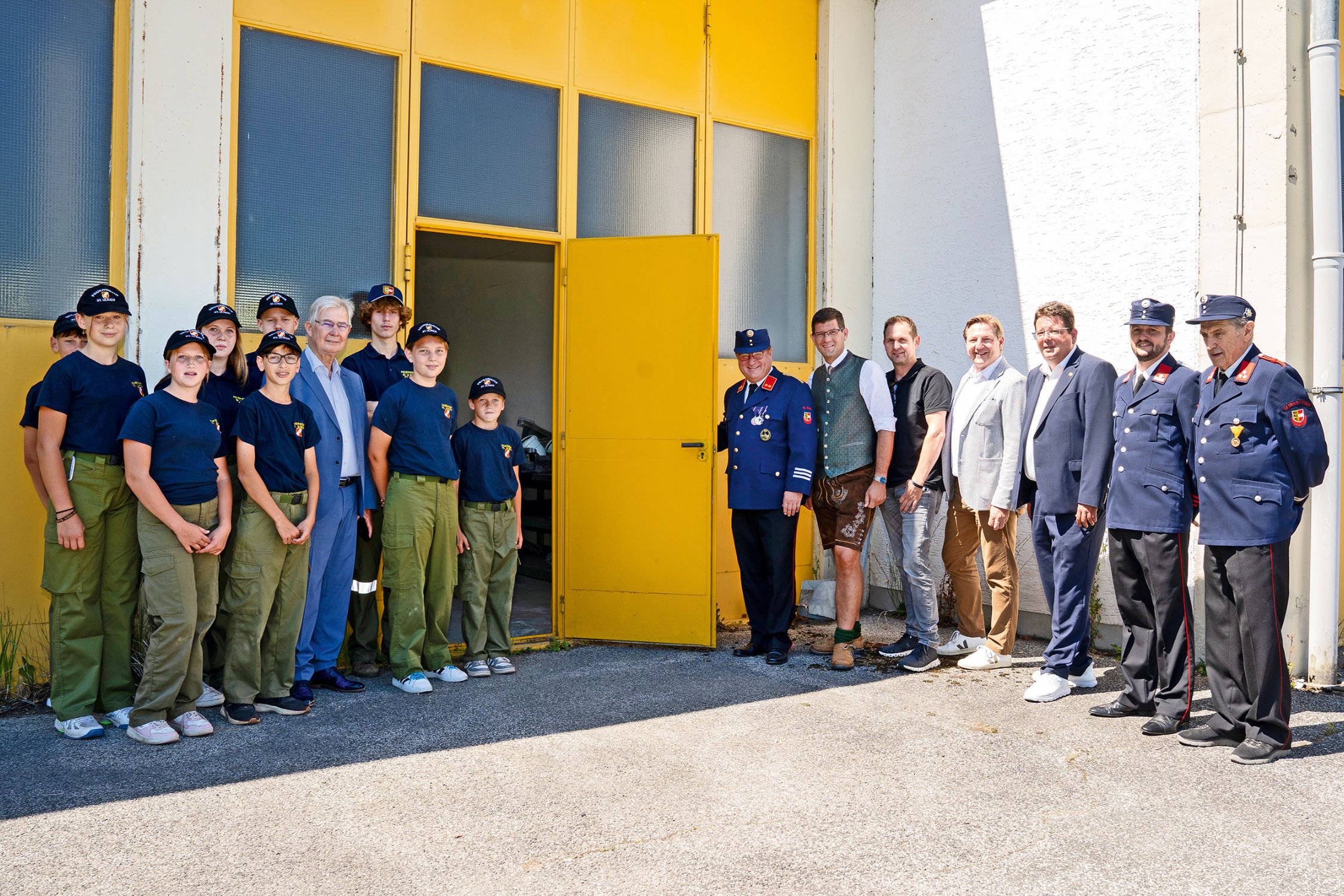 Gruppenfoto Freiwillige Feuerwehr St. Ulrich