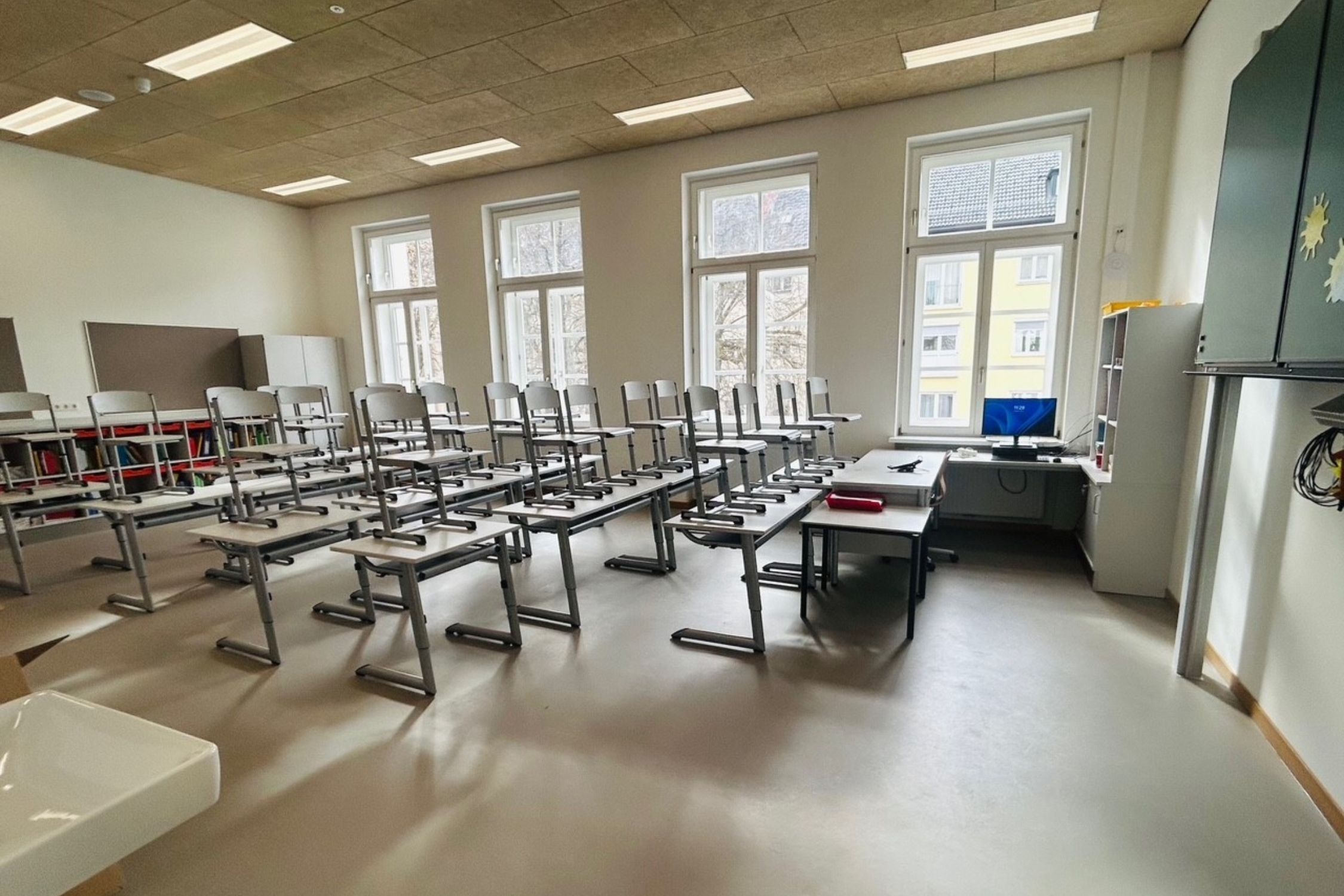 Klassenzimmer im Bildungscampus