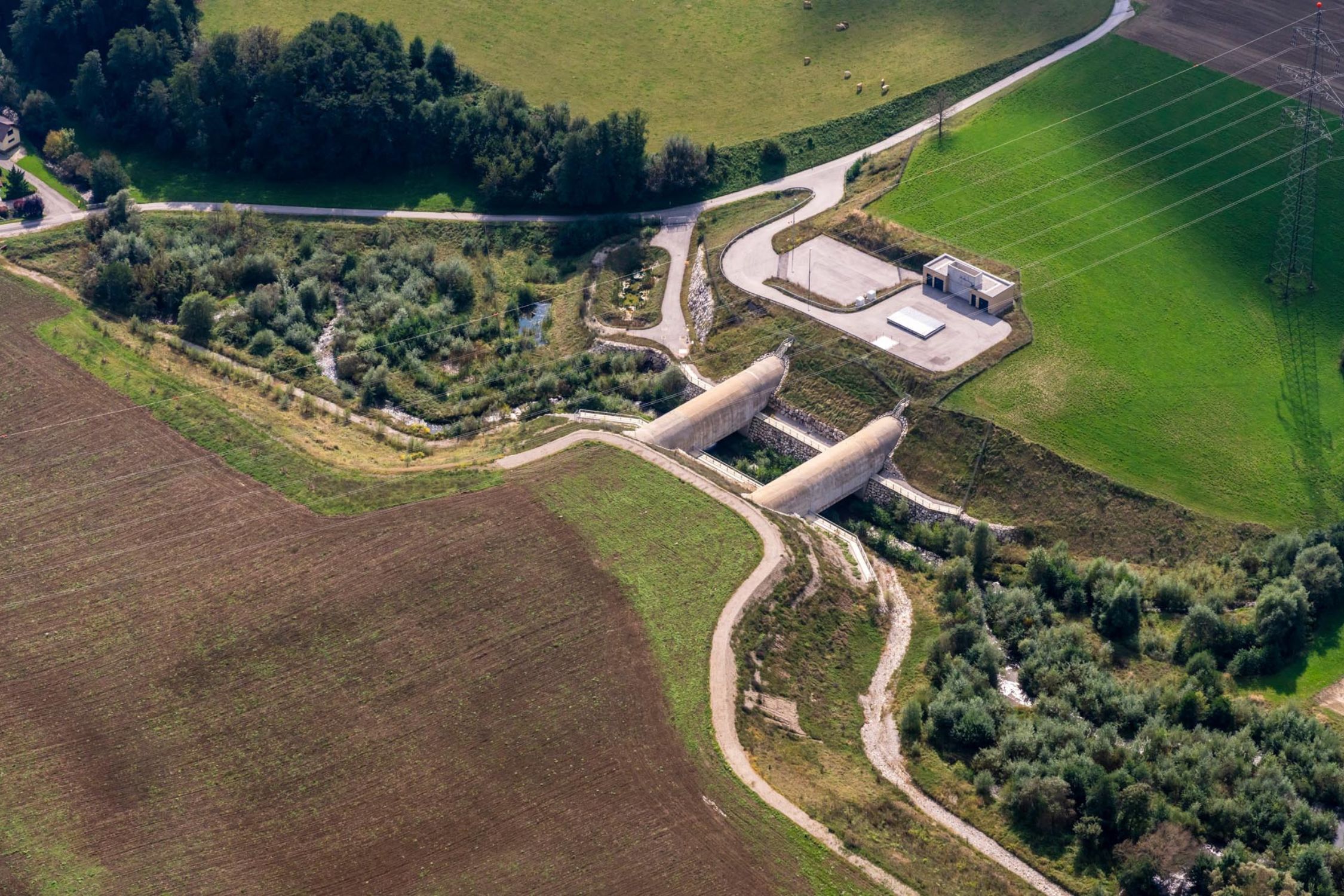 Koralmtunnel aus der Vogelperspektive