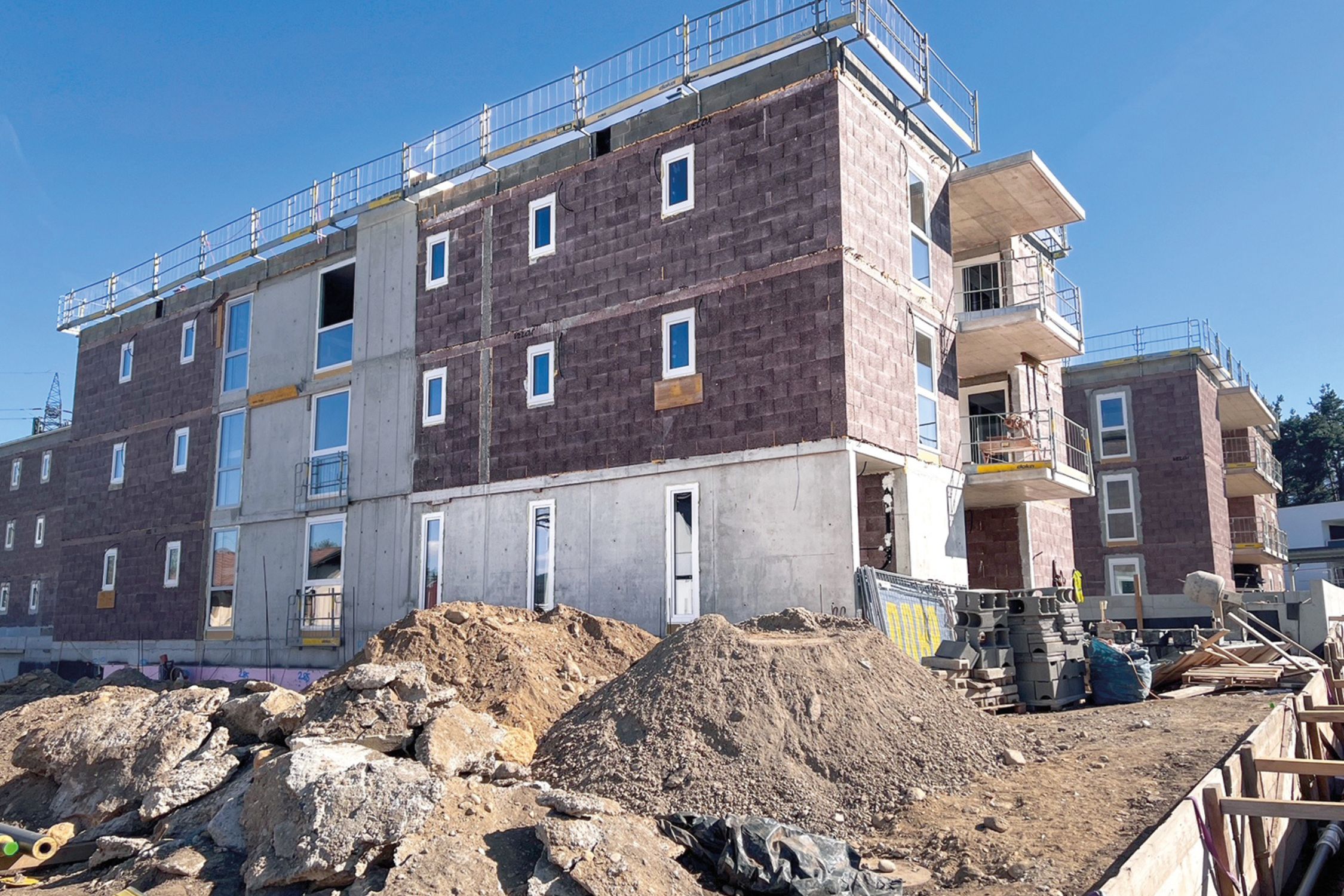 Baustelle in St. Magdalen