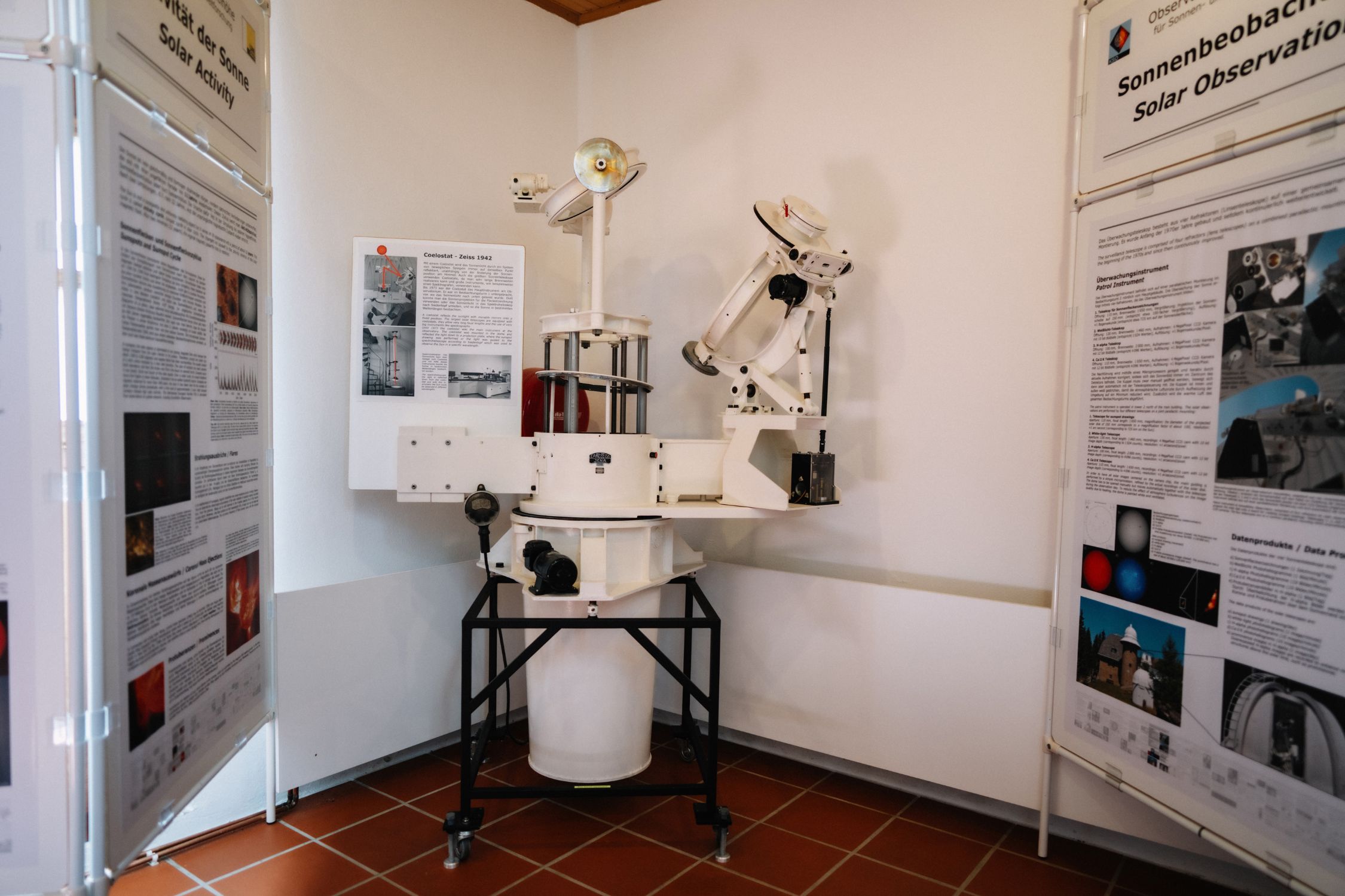 Kanzelhöhe Observatory Exhibition in the Kanzelhöhe Observatory