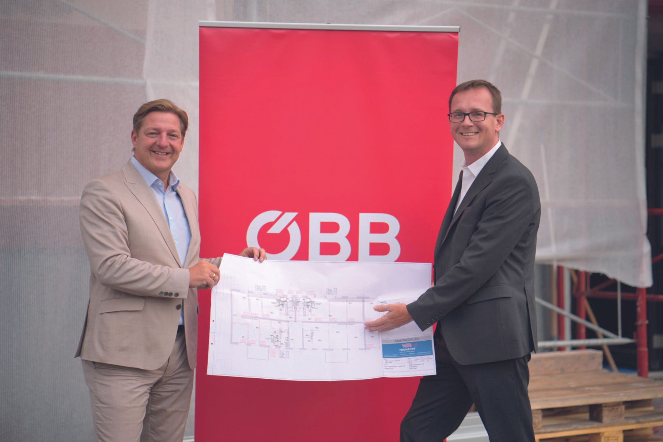 Präsentation des Bauprojektes der ÖBB