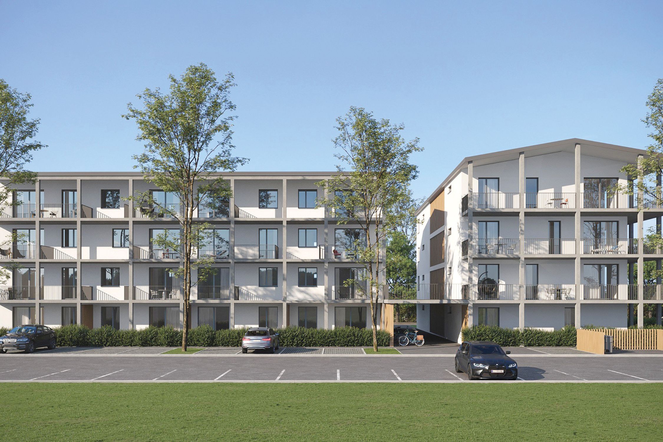 das neue „ParkQuartier“ Rendering „ParkQuartier“