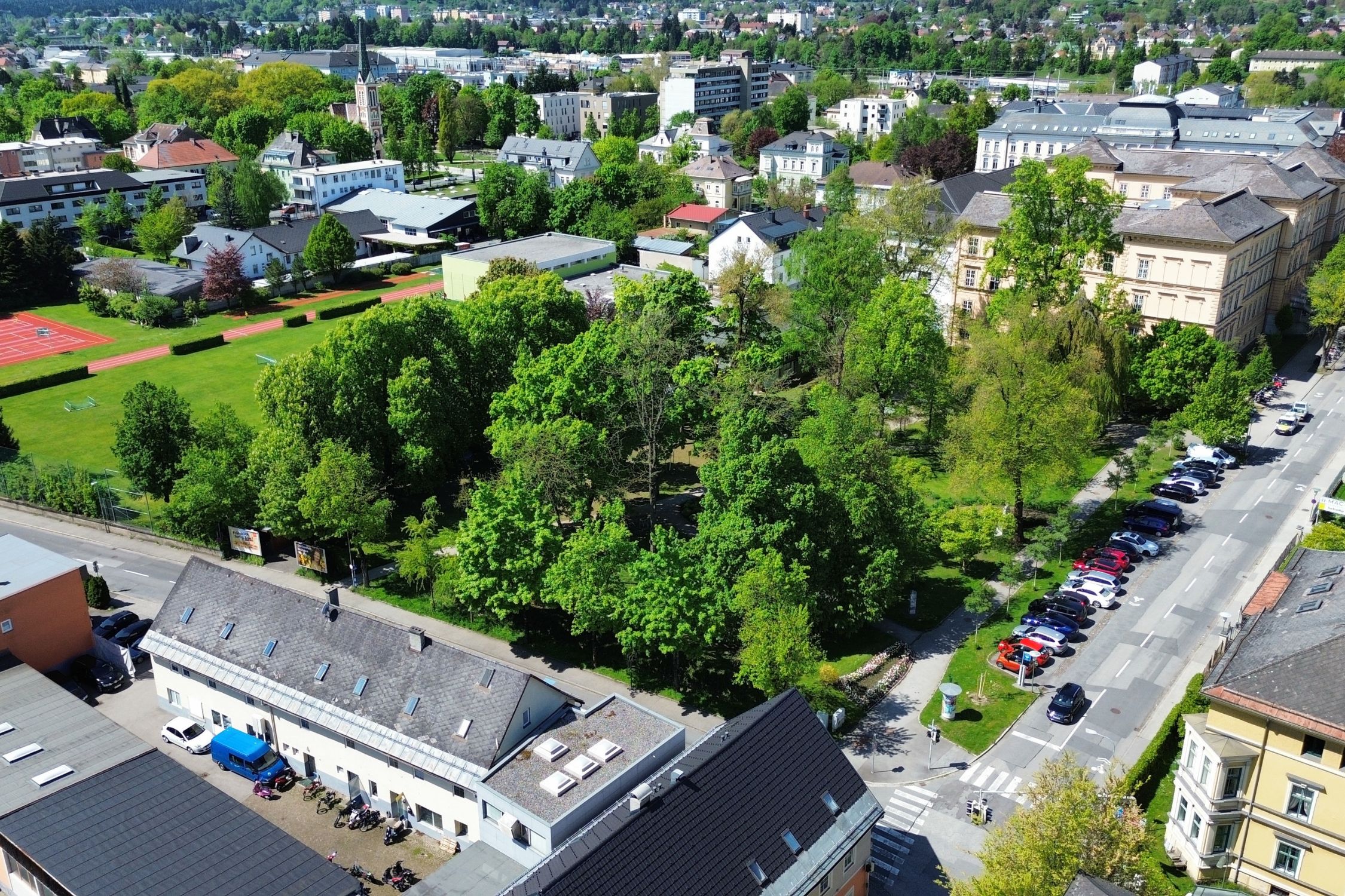 Schillerpark in Villach Schillerpark