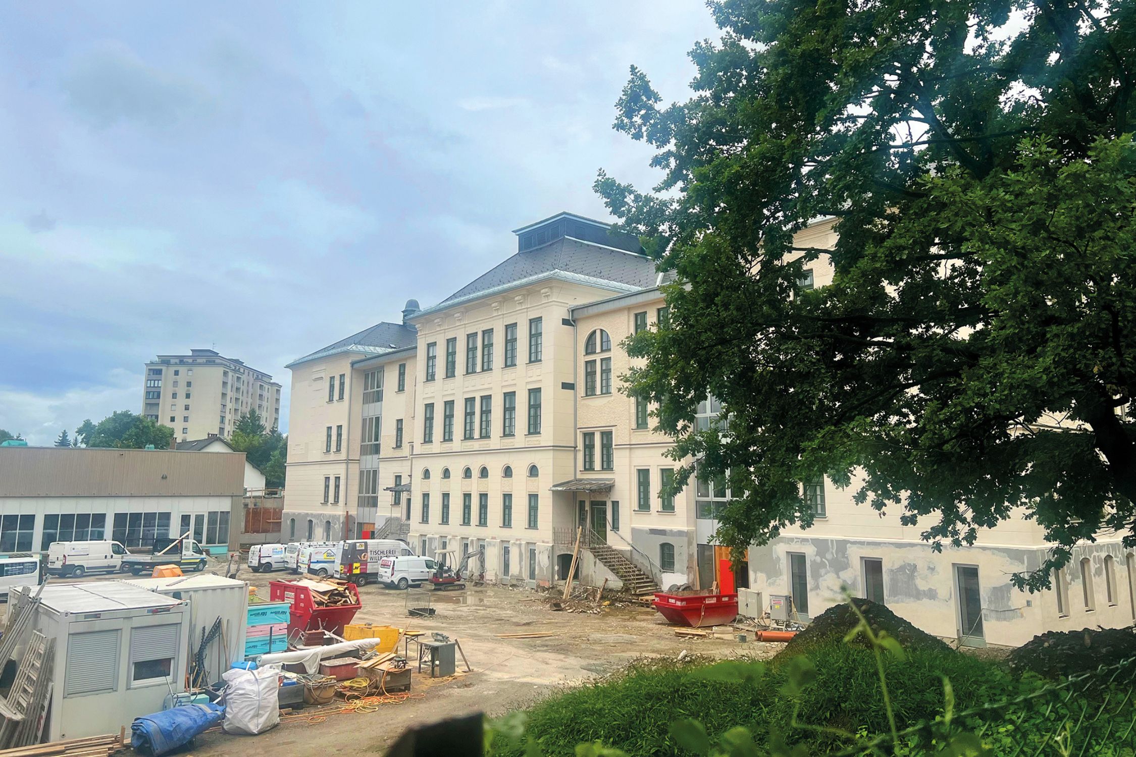 construction site Richard-Wagner-Schule